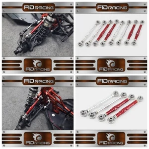 FID Front/Rear Alloy CNC + Steel Tie Rod Pull Rod for Losi DBXL-e 2.0 1/5 RC - Picture 1 of 7