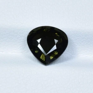 1.46 ct BEST GRADE MOZAMBIQUE DEEP MOSS GREEN / NATURAL TOURMALINE Gem - Video ! - Picture 1 of 2