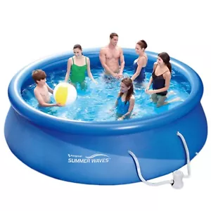 Summer Waves Fast Set Quick Up Pool 366x91cm Swimmingpool mit Filterpumpe - Bild 1 von 3