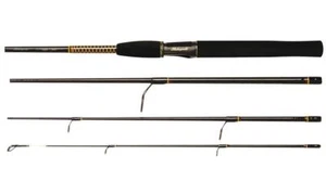 Shakespeare Ugly Stik Travel Spin Rod 6ft 6in 5-15g 4-Piece Durable and Compact - Picture 1 of 8