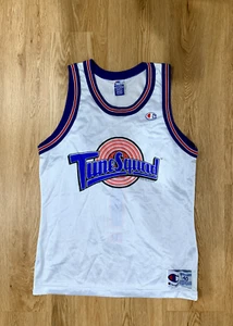 Maglia Vintage 1996 Taz Space Jam Tune Squad Champion 40 Jordan Bugs Lola Bunny - Foto 1 di 4