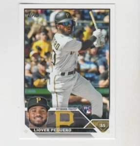 (10) Liover Peguero 2023 TOPPS SERIES 1 ROOKIE CARD LOT #238 PITTSBURGH PIRATES - Picture 1 of 1