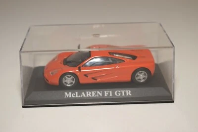 WW 1:43 ALTAYA IXO DEAGOSTINI MCLAREN F1 GTR ARANCIONE COME NUOVO - Immagine 1 di 4