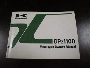 Kawasaki GPZ 1100 owners manual 99920-1227 - Foto 1 di 2