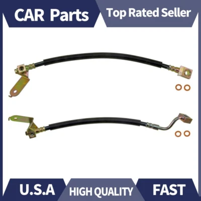 Mangueira hidráulica de freio Dorman traseira esquerda traseira direita 2 de para Dodge Challenger - Imagem 1 de 4