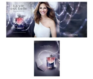 Publicité papier - La Vie est Belle de Lancôme 3 pages dont 1 recto verso - Picture 1 of 1