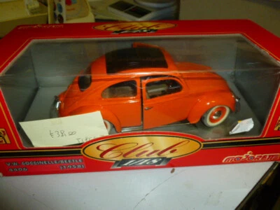 Modellautos 1:18 majorette wolswagen cocinelle  beetle  new with box - Immagine 1 di 3