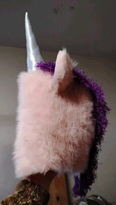 Unicorn Hat - One Of Kind - Fun Fur - Handmade - Picture 1 of 2