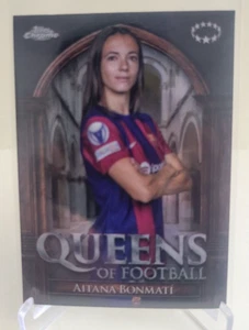2023-24 Topps Chrome Womens UEFA Aitana Bonmati Queens of Football QF-1 - Bild 1 von 2