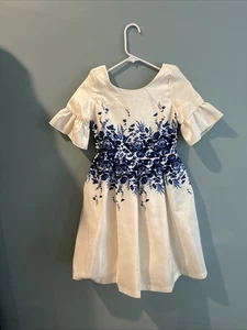Janie & Jack Girls Dress Size 12-worn once - Picture 1 of 4