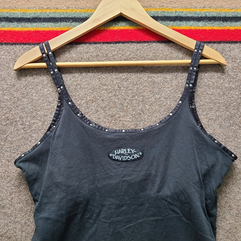 Harley Davidson спагетти ремень Топ женщин X-Large гранж Skater - Изображение 1 из 4