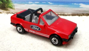 Matchbox Superfast MB17 Red Ford Escort Cabriolet XR3i Made in Macau 1985 - Picture 1 of 4