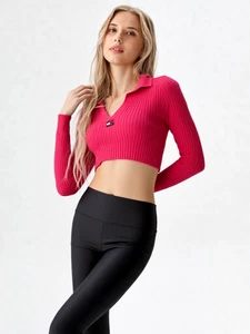 Tommy Jeans Strickpullover TJW BADGE RIB COLLAR SWEATER Gr.XL/40/42 - Bild 1 von 3