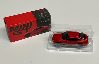 Mini GT 216 1/64 - Bentley Continental GT - St James rojo fundido a presión Foto 1 de 4