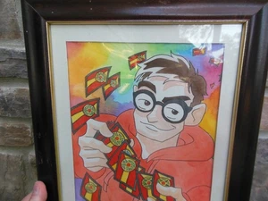 1/1 Metazoo Original Art by Jojo Seames Topps Chrome MICHAEL WADDELL Case Hit - Picture 1 of 8