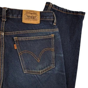 Levis Y2k Vtg 619 Orange Tab Jeans Mens 34 (Actual 33x31") Straight Leg 2005 - Imagen 1 de 22