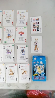 Pokemon Playing Cards blue Poker Deck Blastoise Nintendo - Image 1 of 4