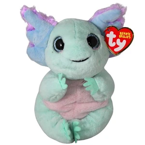 Ty Beanie Bellies - Alex the Axolotl, MWMT Stuffed Animal Toy - Picture 1 of 6