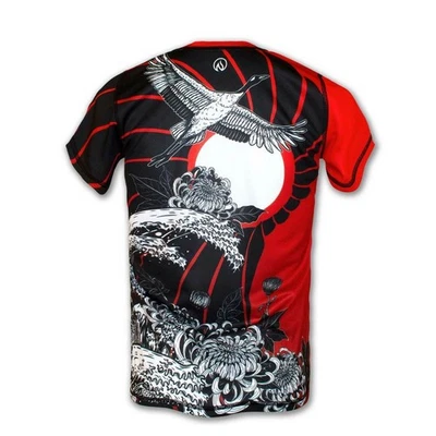 Мужская футболка INKnBURN Moonlit Crane Tech (XL) - Изображение 1 из 3