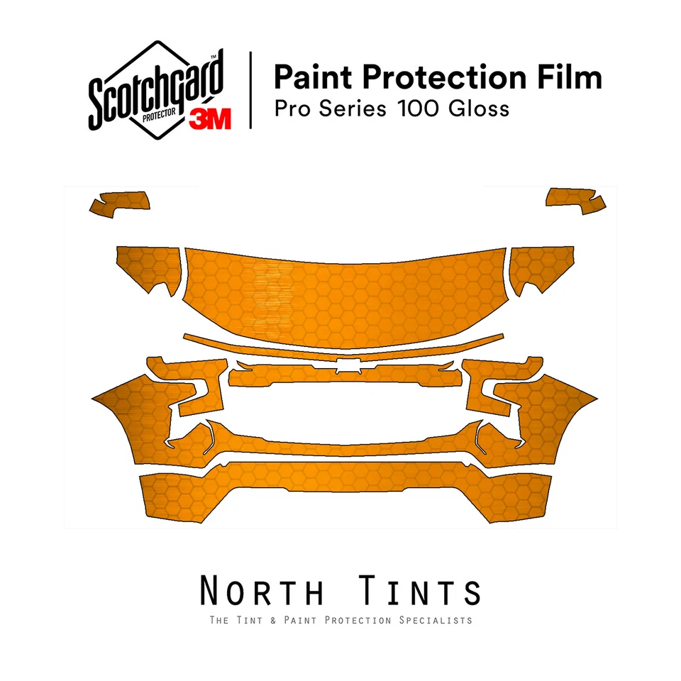 Sujetador transparente película protección pintura precortada Chevrolet Silverado 1500 2022-2026 3M PRO Foto 1 de 4