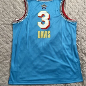 Camiseta Anthony Davis All Star azul para hombre XLarge Dallas Mavericks 2025 - Imagen 1 de 4