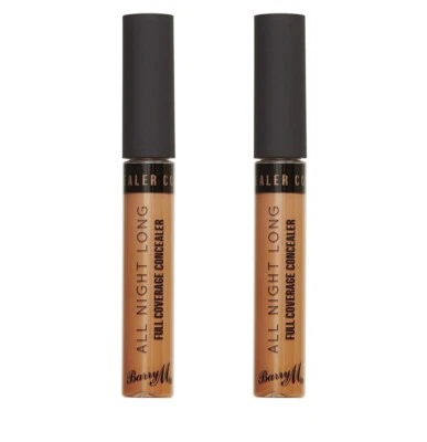 2x Barry M Cosmetics All Night Long Concealer, 6 Hazelnut - Image 1 of 4