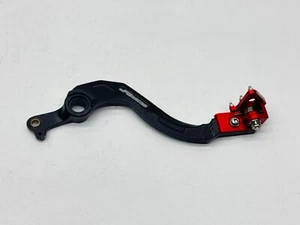 2009 Honda CRF250R JFG Rear Brake Pedal Foot Lever Black Dirtbike CRF 250R - Picture 1 of 4