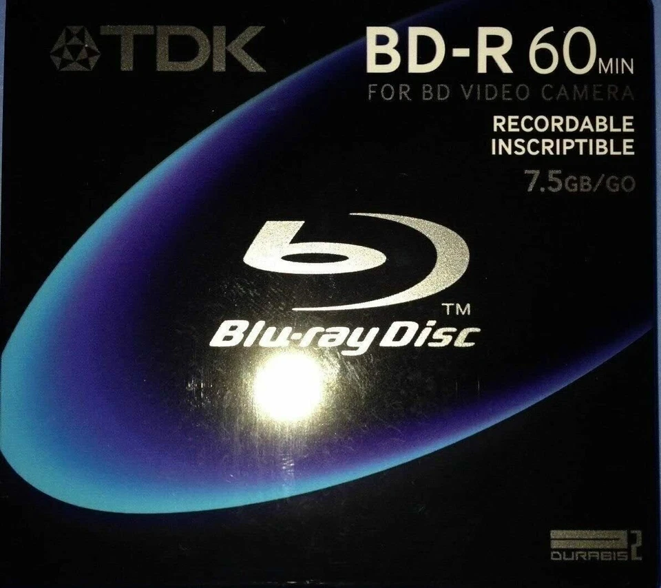 BD-R 60 MIN for BD Video Camera… - Image 1 of 1
