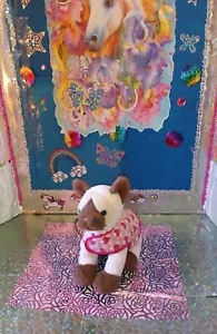🦄Ganz / Webkinz "Siamese" Cat Cream & Brown Color w/Blue Eyes HM160 8" Plush! - Picture 1 of 13