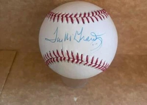 TUG MCGRAW METS/PHILLIES SIGNED AUTOGRAPHED N.L. BASEBALL BECKETT AUTH - Picture 1 of 2