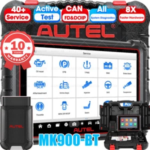Autel MaxiCom MK900BT Pro Car Diagnostic Scanner Bluetooh Ver. Up of MK808BT - Picture 1 of 21