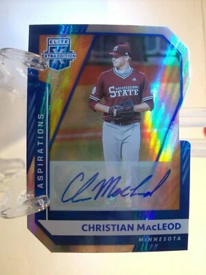 2021 Panini Elite Extra Edition Aspirations #159 Christian MacLeod 23/72 (84859) - Image 1 of 2