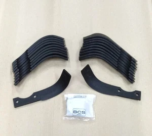 KIT 10x10 Rotovator Cuchilla BCS Blade 10 Dch - 10 Izqd - Foto 1 di 2