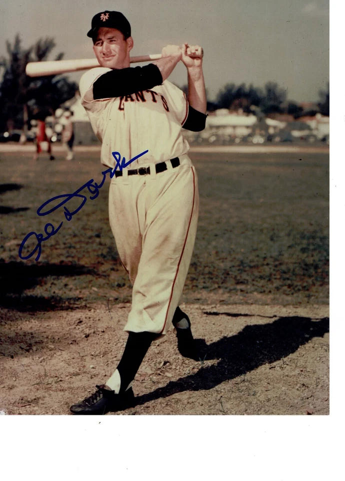 Foto de colección 8x10 autografiada por Alvin Dark de los Gigantes de Nueva York Foto 1 de 1
