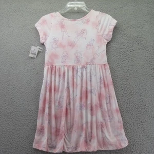 Girls' Disney Proud Family Skater Dress Pink/White Size X-Large - Picture 1 of 10