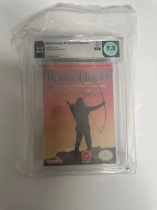 Robinhood Robin Hood Nintendo NES WATA Calificado 7.5 CIB SIN USAR, EN CAJA NO VGA CGC ¡MUY RARO! - Imagen 1 de 2