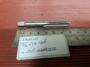 5/16" x 24 UNF Tap made by Easicut .010" Undersize - Imagen 1 de 3