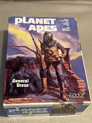 Addar 1973 - The Planet of the Apes General Ursus Model Kit - Open Box!! - Image 1 of 4