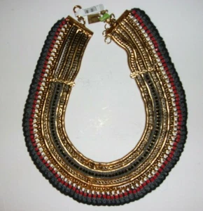 Maya-Bazaar /Beaded Necklace Collar Choker - Picture 1 of 2