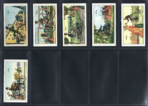 KELLOGG - THE STORY OF THE BICYCLE - FULL SET OF 12 CARDS - Picture 1 of 4