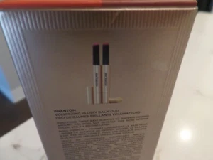 NEW HOURGLASS PHANTOM Volumizing Glossy Balm Duo Trace 105 & Mystic 150 05oz NIB - Picture 1 of 4