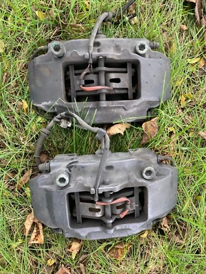 Pinzas de freno traseras originales Porsche Boxster completas NEGRAS L R 1999-2012  Foto 1 de 4