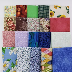 20 Fat Quarters 100% Cotton Fabric Quilting Sewing Crafts Multi Colors/Prints - Picture 1 of 6