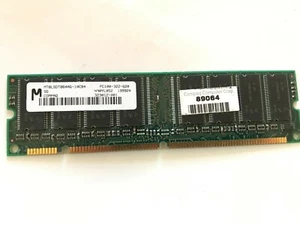 MICRON MT8LSDT864AG-10CB4 64MB PC100 DIMM MEMORY fcb11.13 - Picture 1 of 1