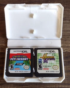 (2) Nintendo DS Spielkassetten ~ Paws & Claws Pet Resort und Hannah Montana - Bild 1 von 6