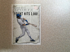 1992 Upper Deck SP5 George Brett, Robin Yount 3000 hits