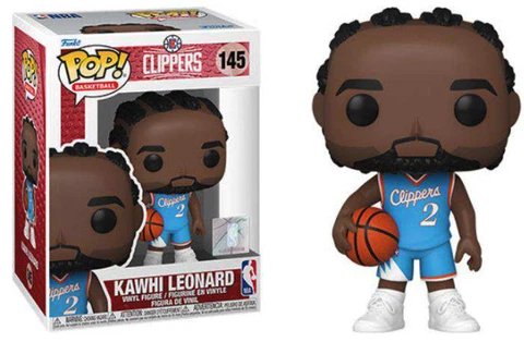 Kawhi Leonard Los Angeles Clippers CE 2021 # 145 Pop! Vinyl Figure Funko NBA Cover