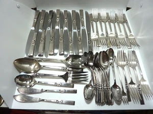 Vintage Community Silver plate silverware set-50 Pieces - Picture 1 of 11
