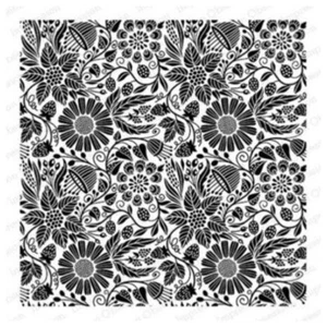 Impression Obsession Cling Gummistempel "Wandblumen" CC285 Cover a Card - Bild 1 von 1