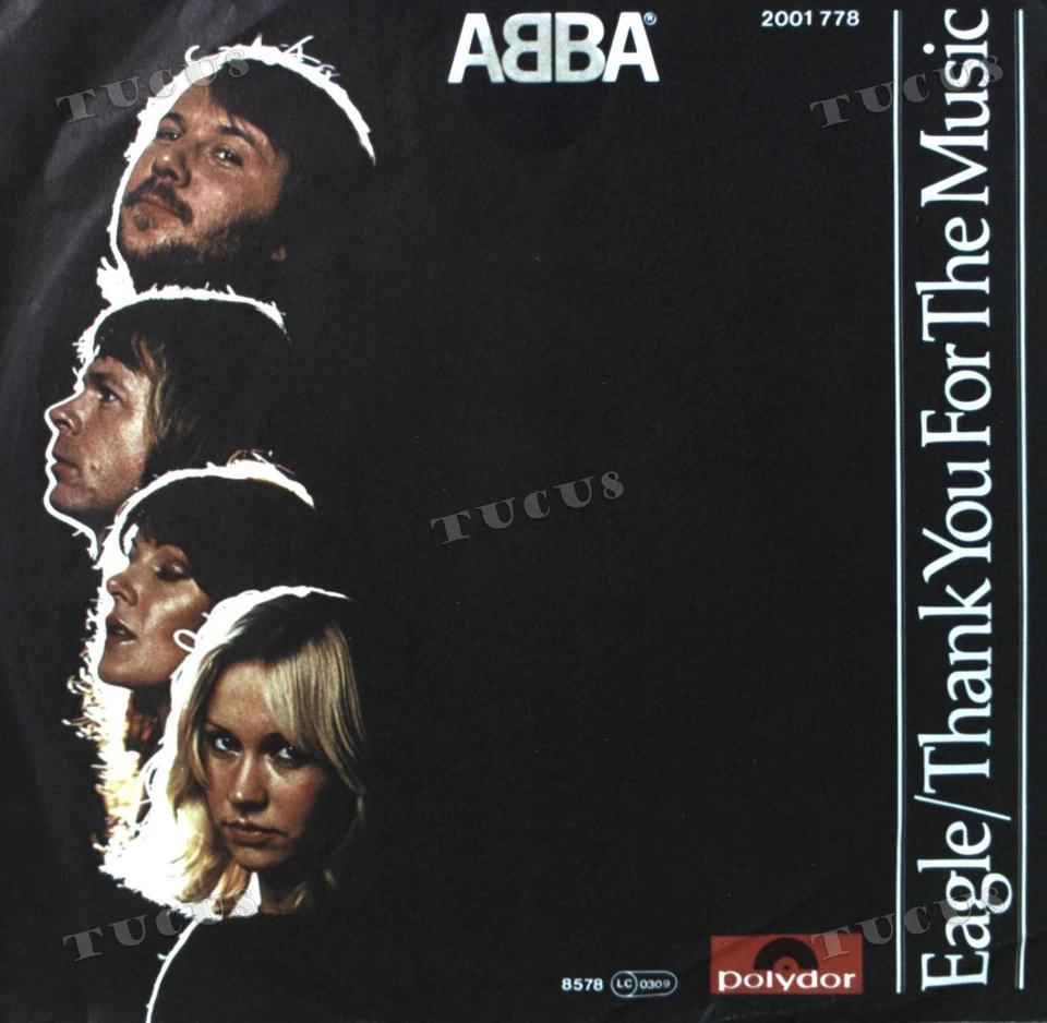 ABBA - Eagle / Thank You For The Music 7" (VG) .* - Image 1 of 1